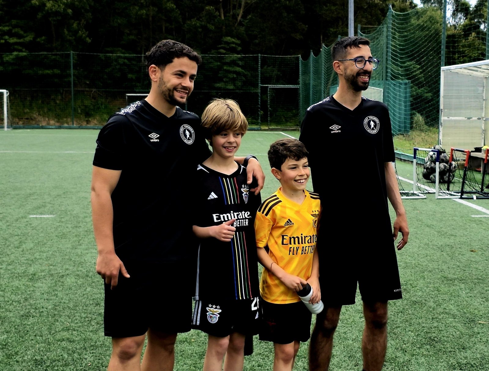 Treino Foot Training Academy em ação