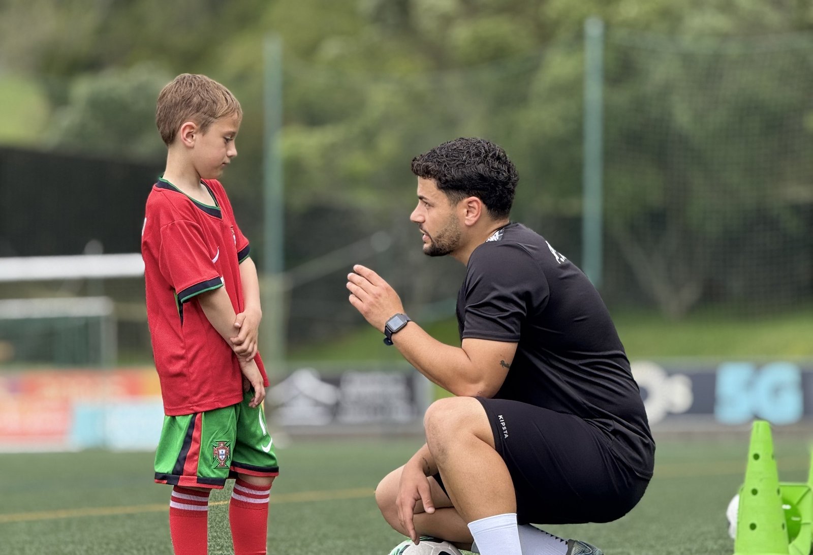 Treino técnico da academia